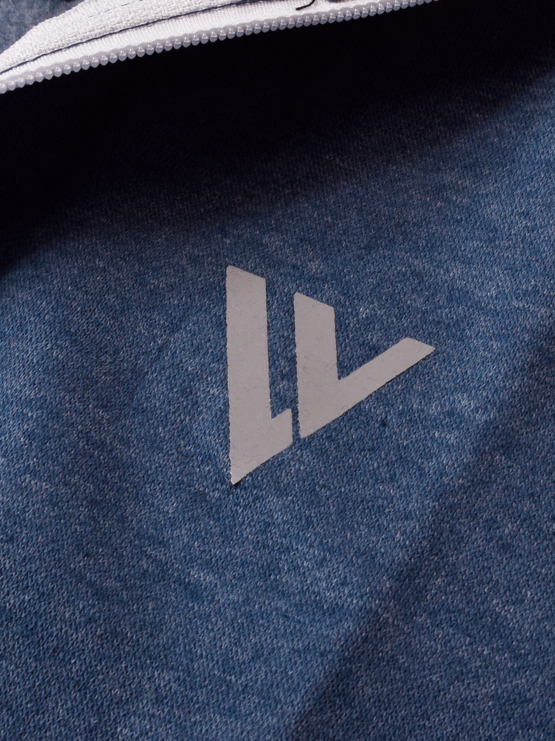 Louis Vicaci Fleece Zipper Tracksuit For Men-Blue Melange-RT1382