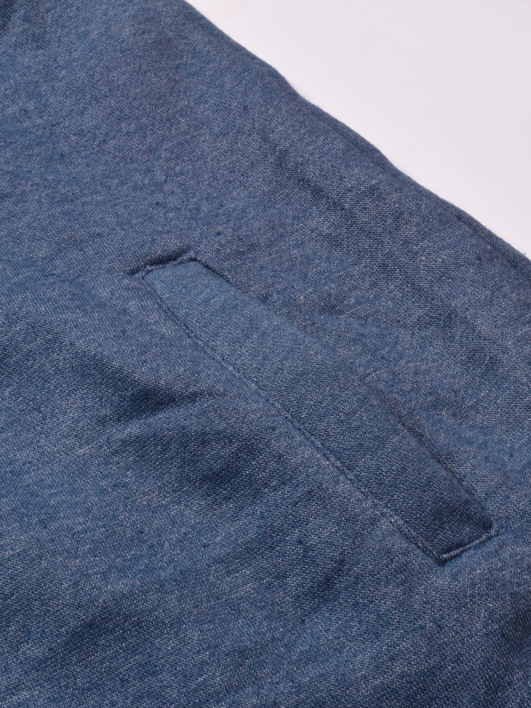 Louis Vicaci Fleece Zipper Tracksuit For Men-Blue Melange-RT1382