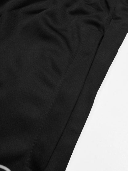 Louis Vicaci Summer Active Wear Tracksuit For Men-Black with Green Panels-SP1835/RT2453