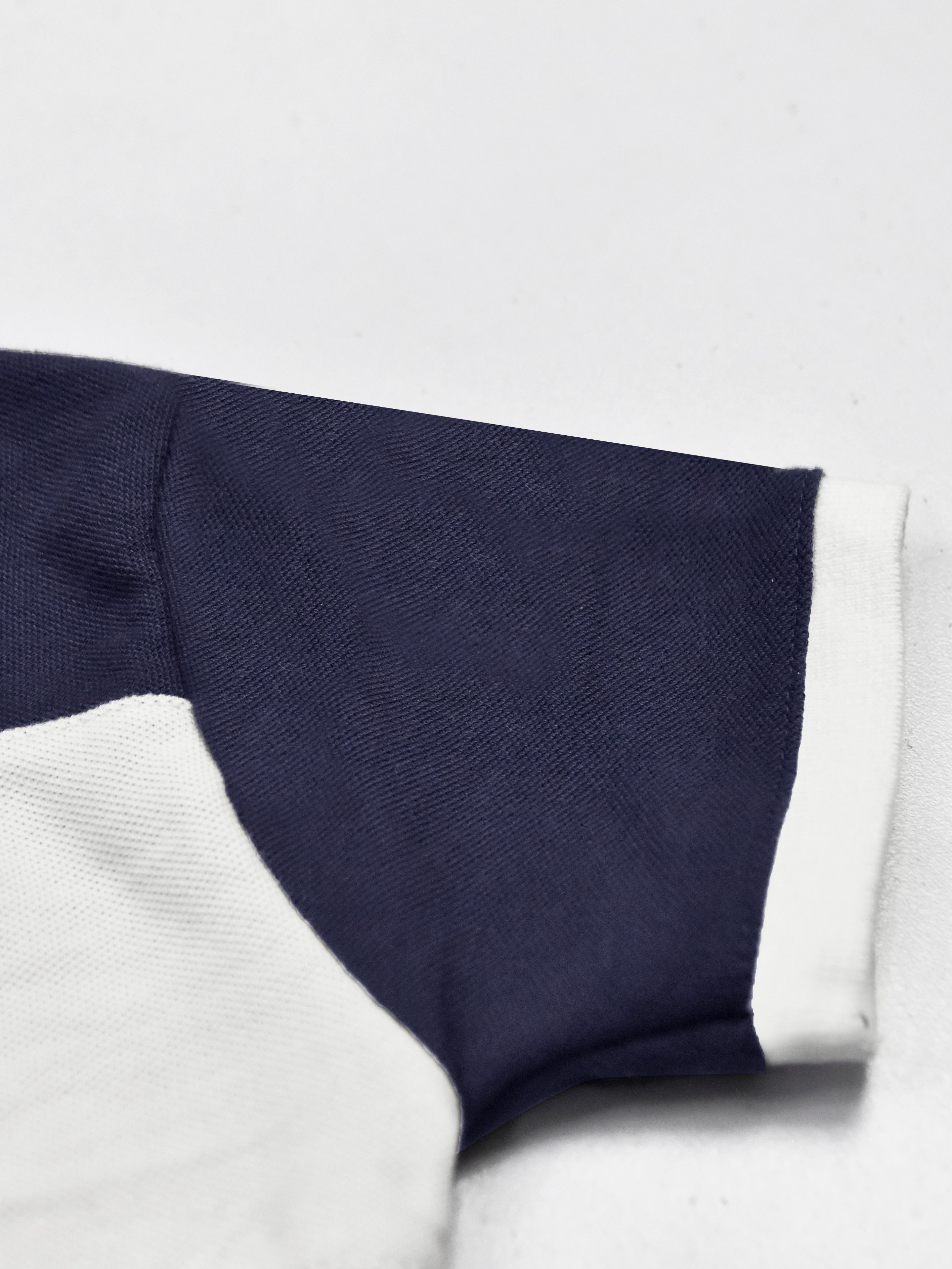 HB Summer P.Q Polo Shirt For Kids-Pink White & Dark Navy-SP1698