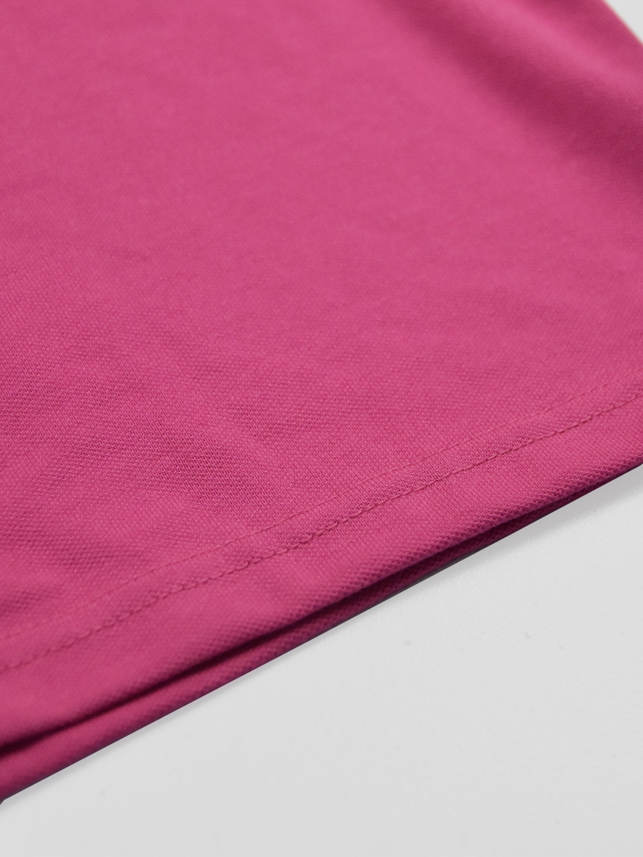 HB Summer P.Q Polo Shirt For Kids-Pink White & Dark Navy-SP1698