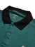 LV Summer Polo Shirt For Men-Light Persian Blue with Navy-SP1506