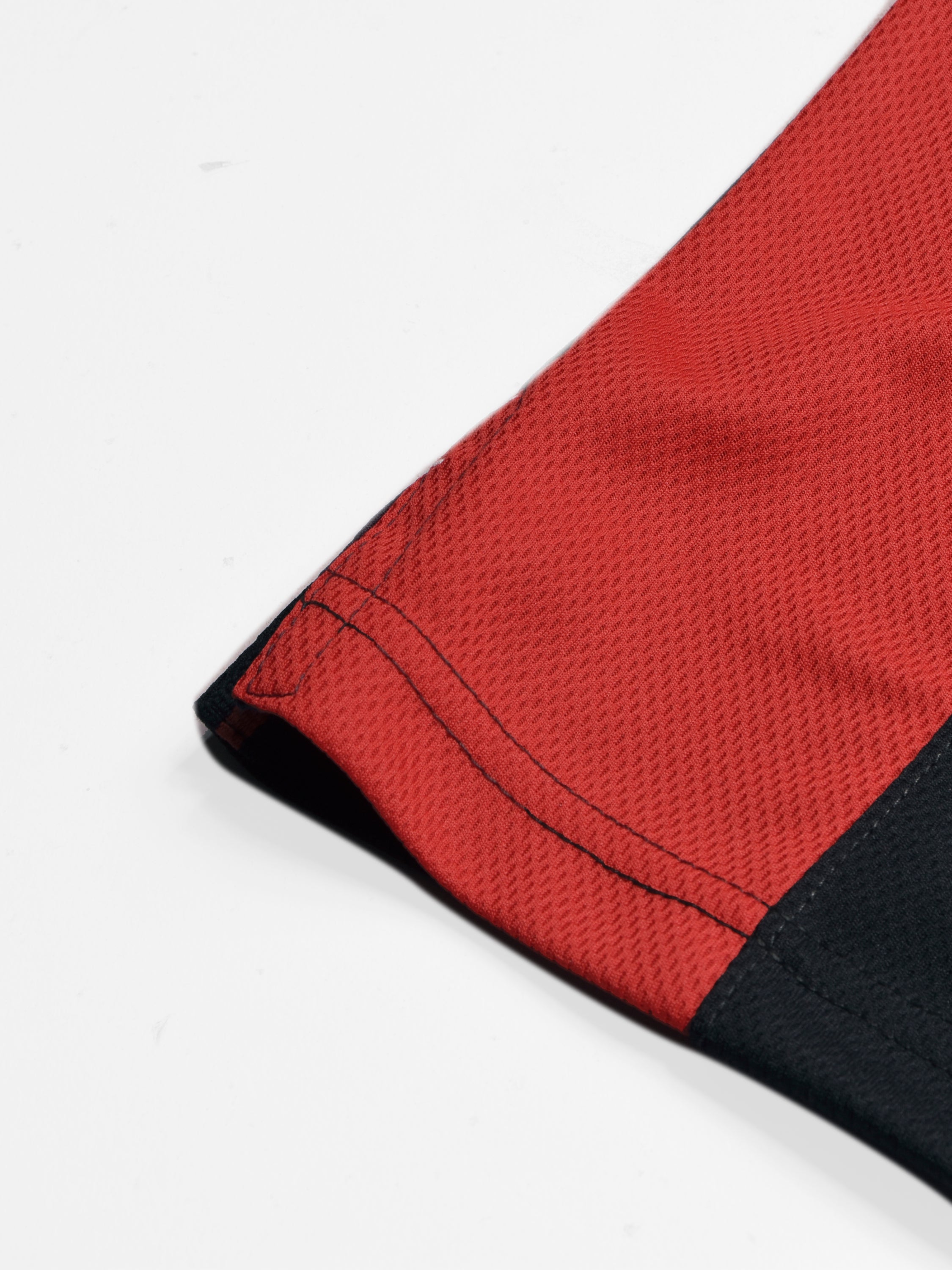LV Summer Active Wear Polo Shirt For Men-Navy with Red & White Panel-SP2652/RT2530