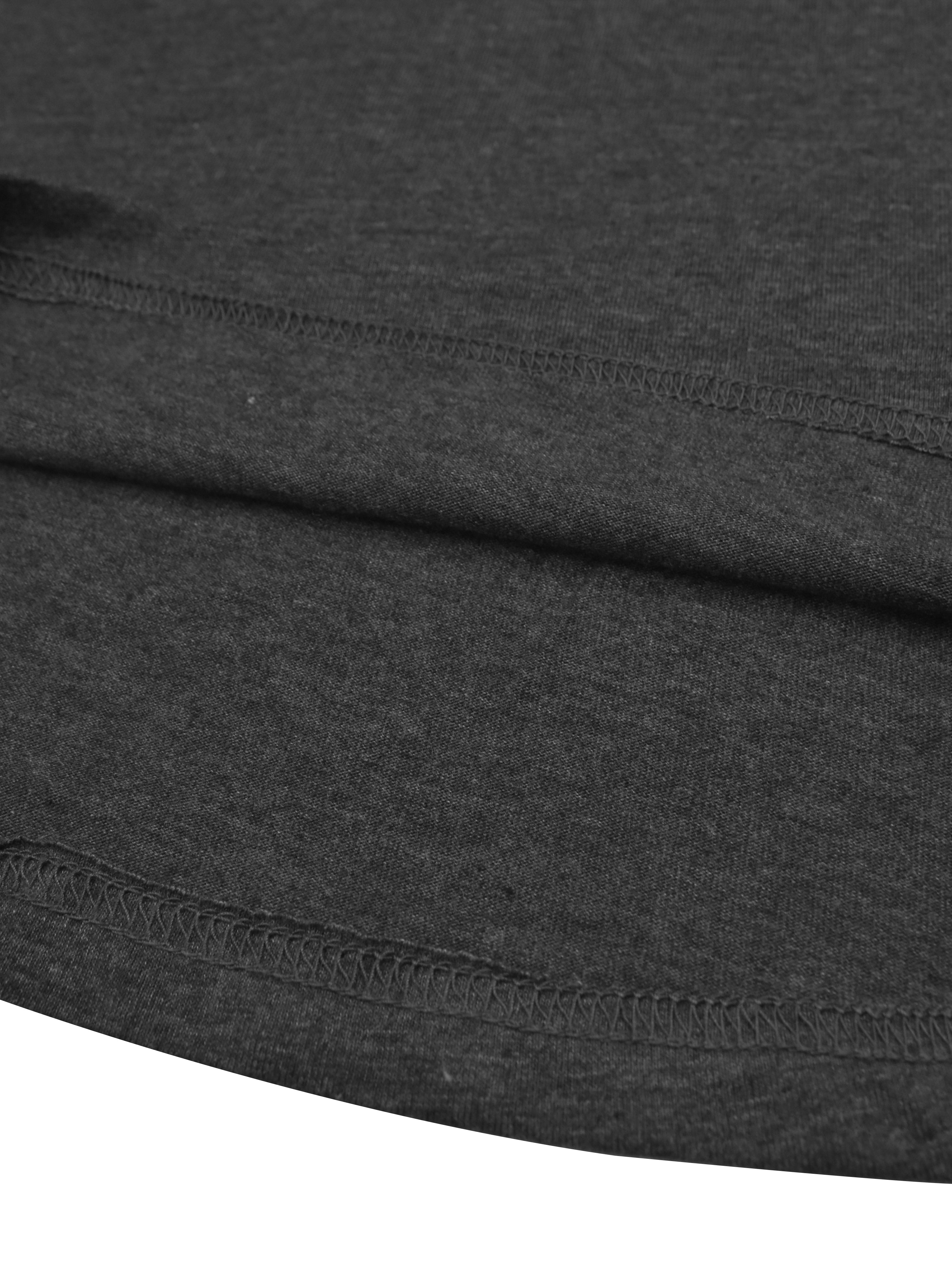 Maxx Crew Neck Long Sleeve Single Jersey Tee Shirt For Kids-Charcoal & White-SP6395