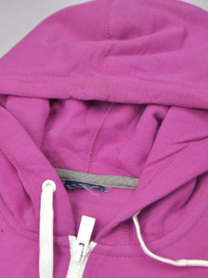 NK Fleece Zipper Hoodie For Men-Magenta-SP6224/SP52