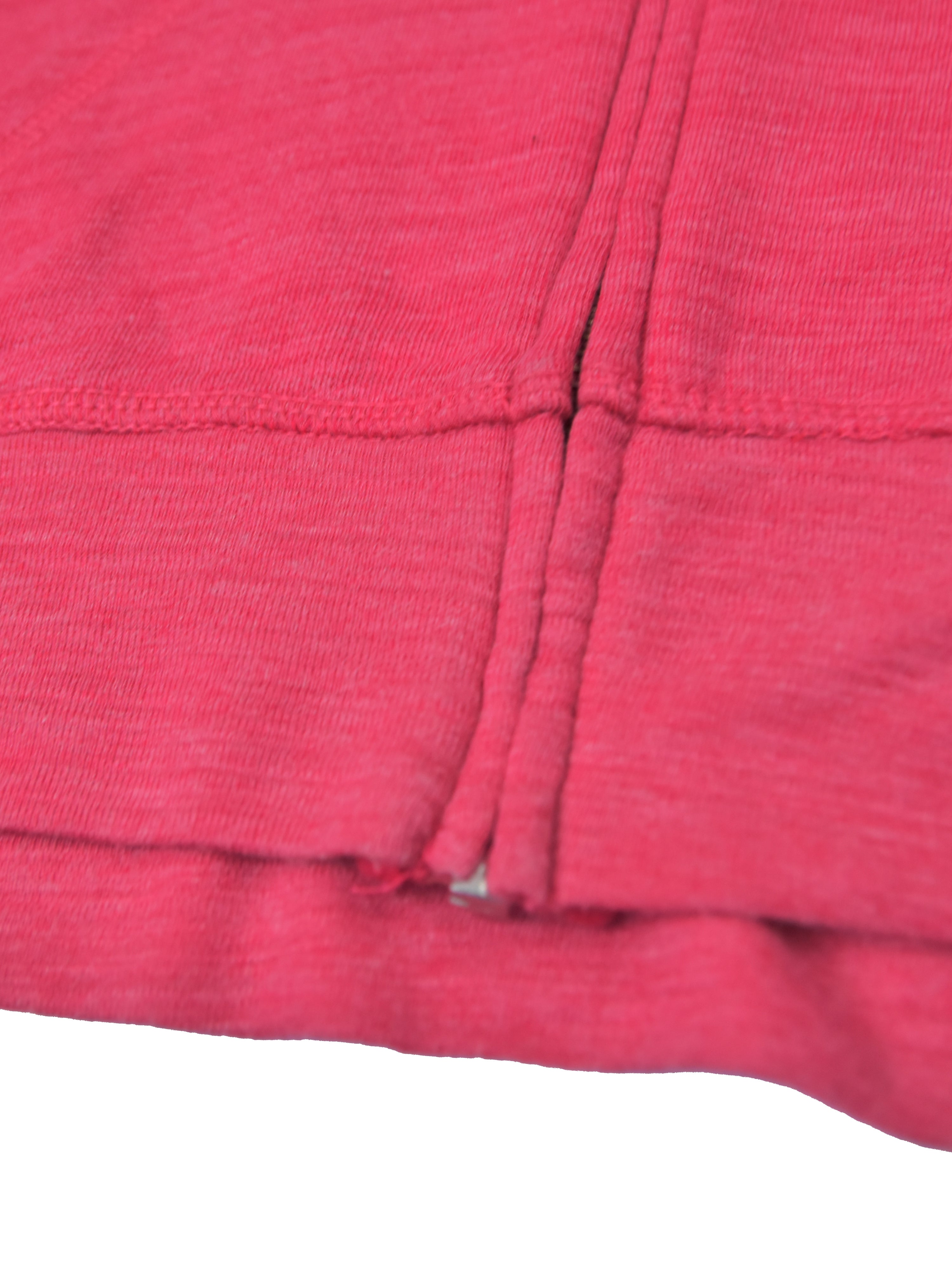NK Terry Fleece Zipper Hoodie For Men-Pink Melange-SP470