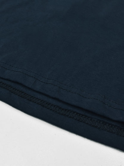 NXT Summer Polo Shirt For Men-Dark Navy With White & Sky Stripe-SP1450/RT2338