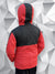 Mango Stylish Inner Fur Zipper Hoodie For Kids-Red Melange & Charcoal Melange-RT403