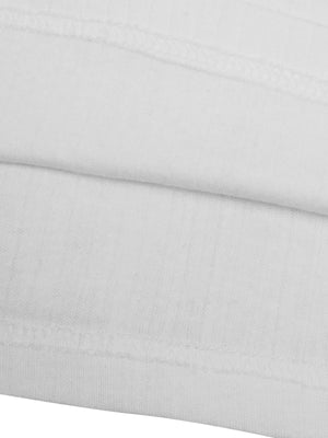Next Thermal Under Jacket Half Sleeve Shirt For Men-White-SP1185/RT2299