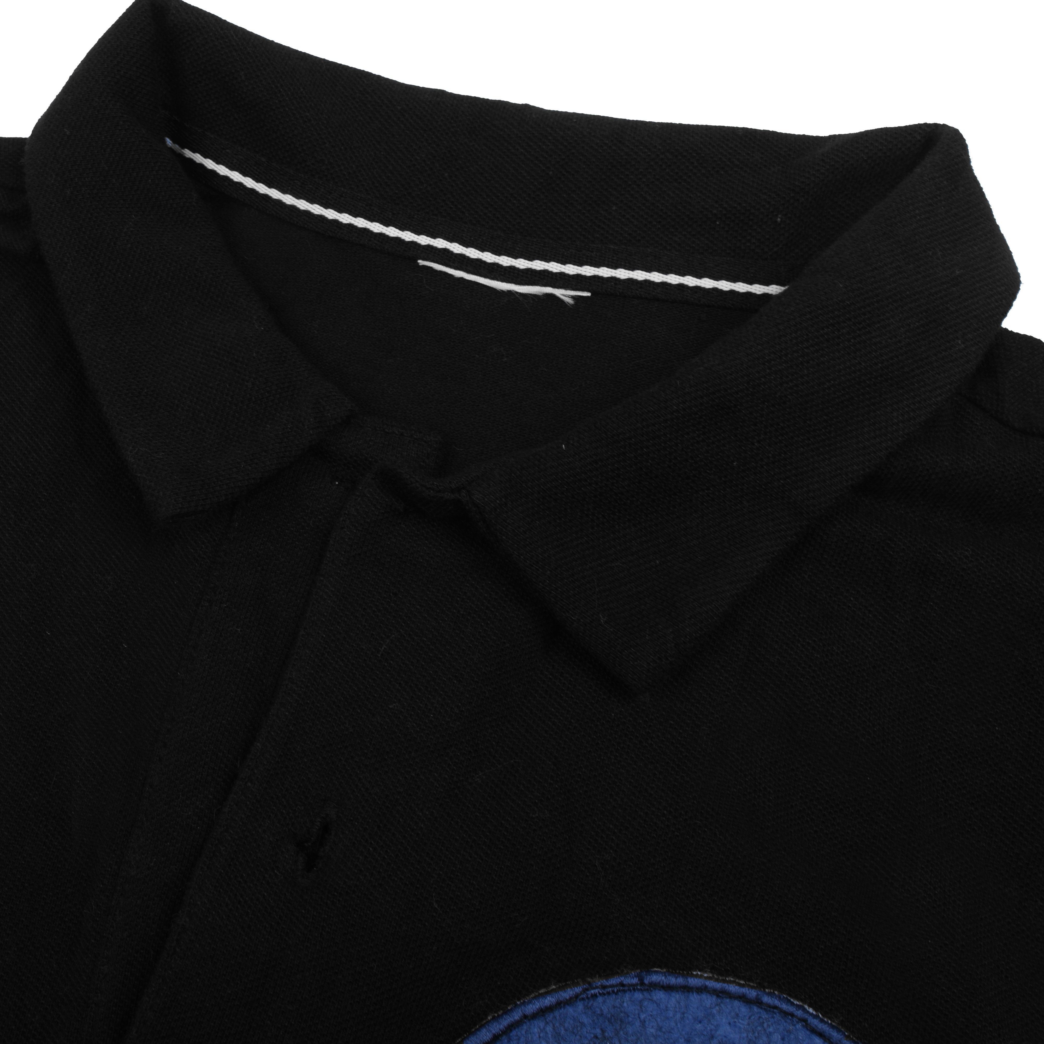NK Long Sleeve P.Q Polo Shirt For Men-Black-SP3371