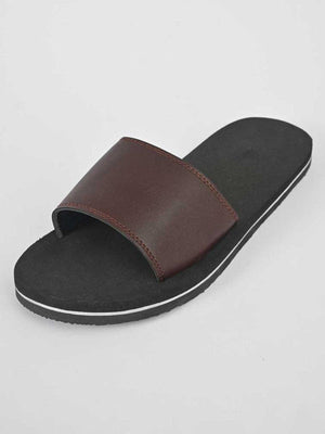 Winnipeg Style Slides For Men-Brown-RT1860