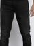 Diesel Grinding Stretch Denim For Men-Black Faded-BE3040