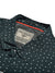 DKRS Premium Casual Shirt For Men-Green with Allover Dotted Print-BE1378