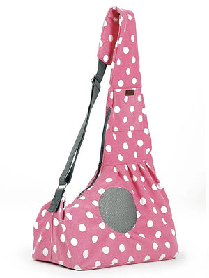 Doglemi Pattern Canvas Pet Shoulder Bag-BE1492