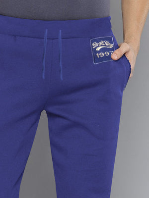 Drift King Regular Fit Fleece Jogger Trouser For Men-Dark Blue-BE2851