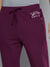 Drift King Regular Fit Fleece Jogger Trouser For Men-Dark Magenta-BE2852