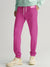 Drift King Regular Fit Fleece Jogger Trouser For Men-Magenta-BE2849