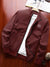 Louis Vicaci Zipper Fleece Mock Neck Jacket For Men-Maroon-SP1161/RT2285