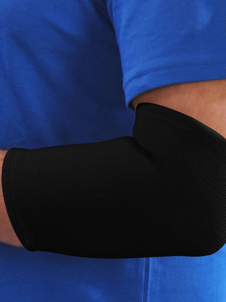 Elbow Protection Workout Pair Pads-Black-LV452
