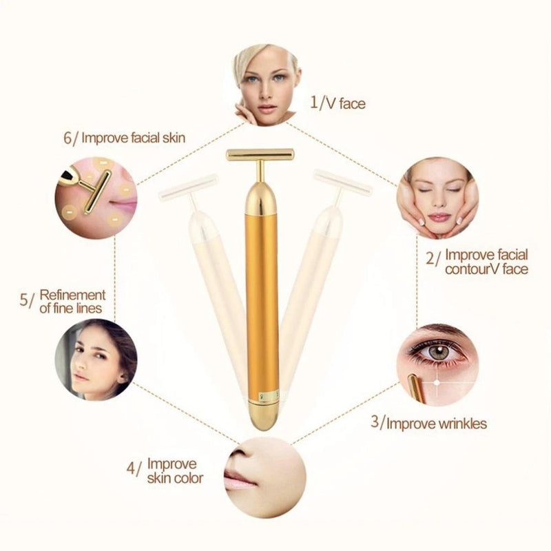brandsego - Energy Beauty Bar Slimming Roller Vibration Massager Stick-NA8311
