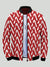 Fashion Home Zipper Parachute Jacket For Men-Red with Allover Print-BE2225