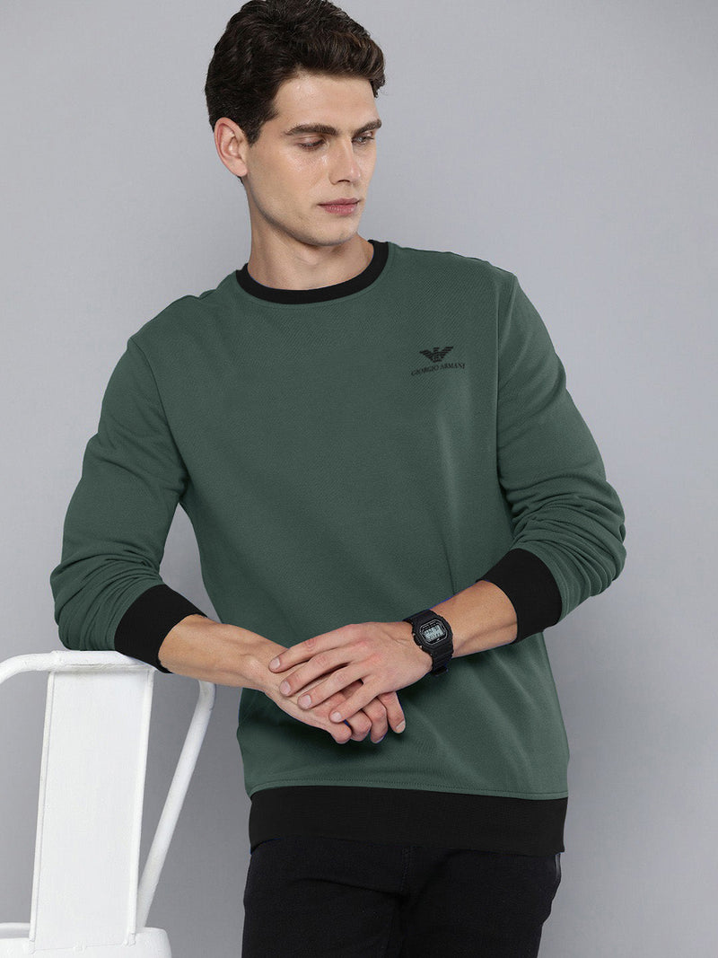 GA Fleece Funky Style Sweatshirt For Men-BE2473