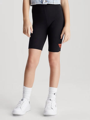 Guess Stylish Legging Short For Girls-Black-BE1480