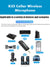 K35 High Quality Collar Wireless Single Microphone-BE1899/BR14050