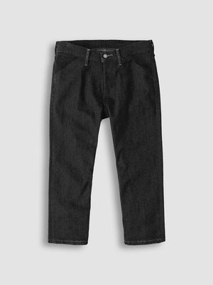 Bhs Non Stretch 3 Quarter Denim Short For Men-Black Melange-SP2465