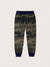 Red Pearl Ribb Slim Fit Jogger Trouser For Kids-Allover Camouflage-SP878/R2166