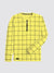 UA 1/3 Zipper Long Sleeve Tee Shirt For Men-Yellow-RT384