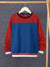 Louis Vicaci Fleece Sweatshirt For Kids-Blue & Red-SP1484/RT2344