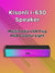 Kisonli I-630 PC+BT Multimedia USB Plug RGB Speaker-BE1932/BR14083