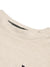LV Crew Neck Long Sleeve Thermal Tee Shirt For Kids-Off White with Navy & Zinc-BE972/BR13219