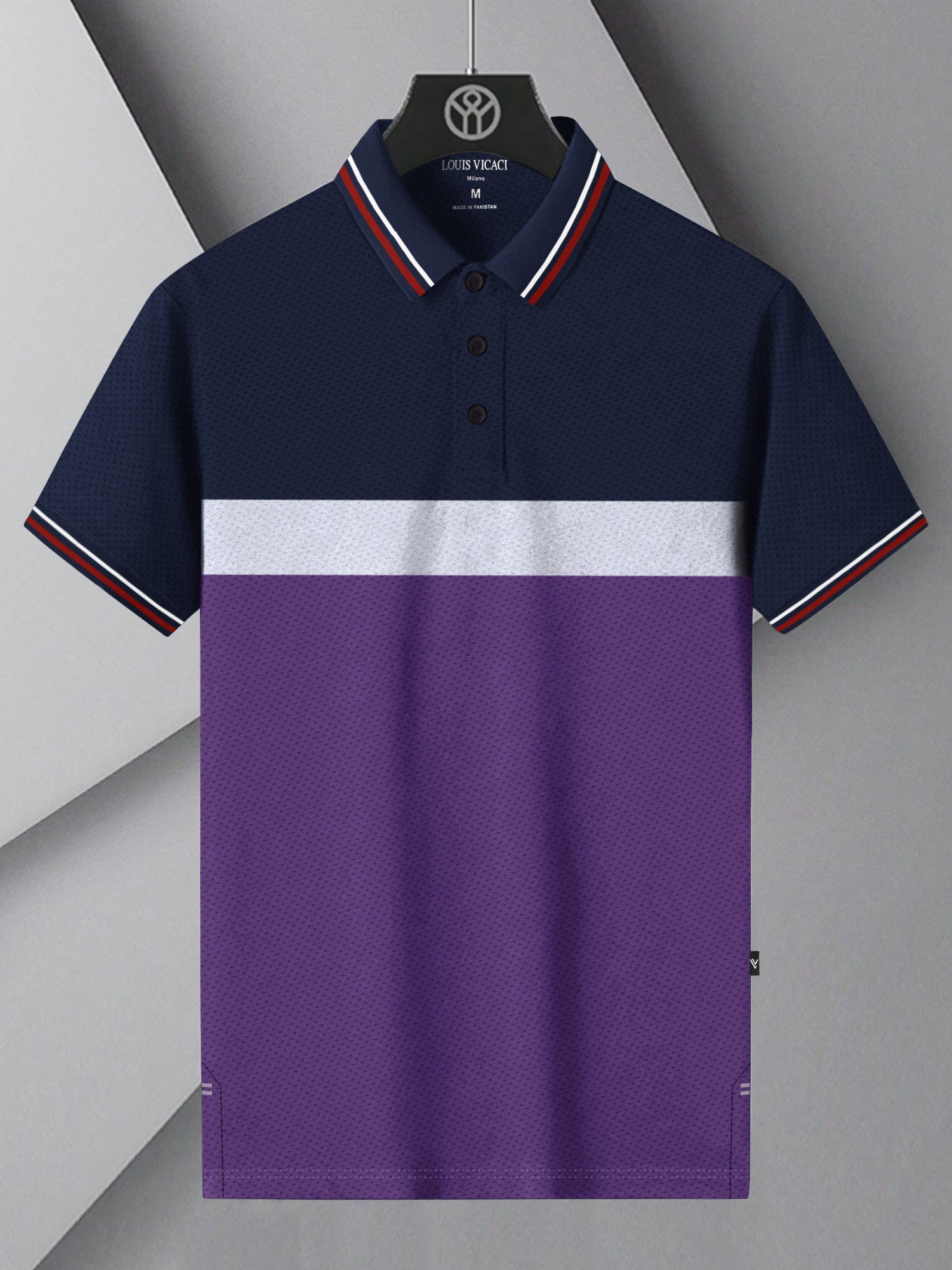 Dark purple polo shirts on sale