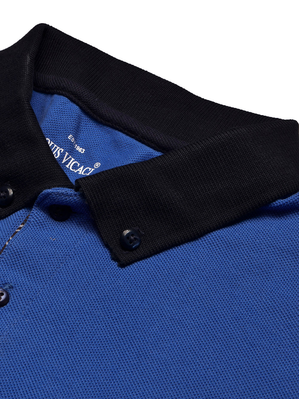 LV Summer Polo Shirt For Men-Blue & Navy-BE804/BR13046