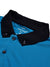 LV Summer Polo Shirt For Men-Cyan Blue with Navy-BE712/BR12965