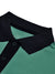LV Summer Polo Shirt For Men-Cyan Green & Dark Navy-BE858/BR13096