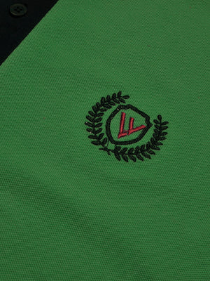 LV Summer Polo Shirt For Men-Dark Green & Dark Navy-BE856/BR13094