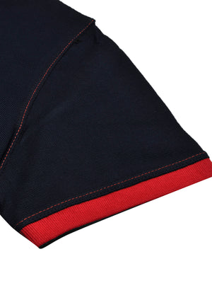 LV Summer Polo Shirt For Men-Dark Navy-BE729/BR12980