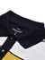 LV Summer Polo Shirt For Men-Navy with Yellow & White Panel-BE774/BR13021