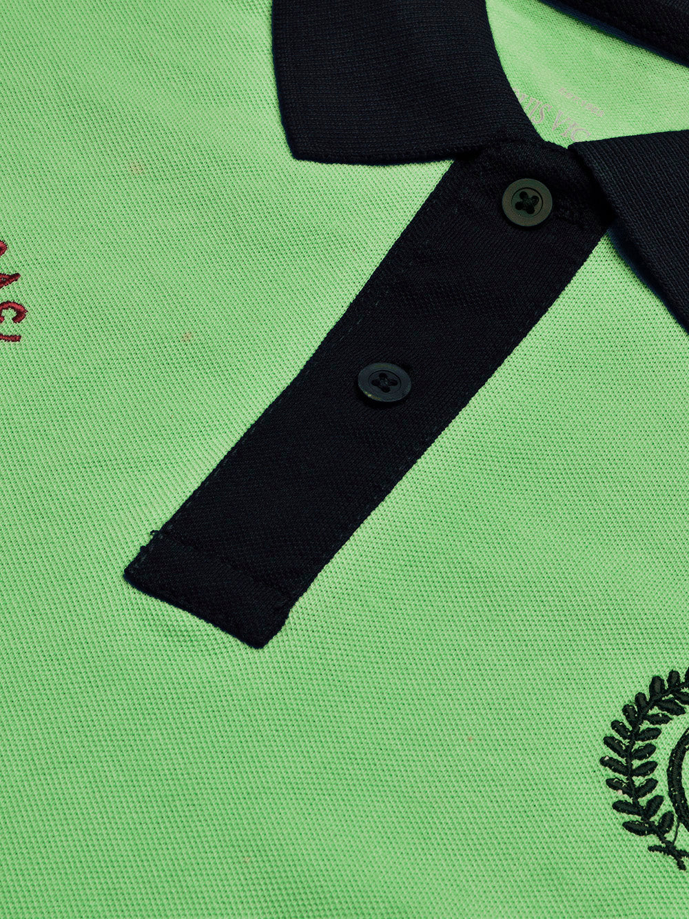 LV Summer Polo Shirt For Men-Parrot & Dark Navy-BE855/BR13093