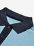 LV Summer Polo Shirt For Men-Sky & Dark Navy-BE859