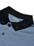 LV Summer Polo Shirt For Men-Steel Blue with Navy-BE826/BR13066