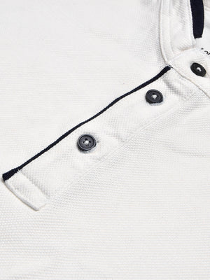 LV Summer Polo Shirt For Men-White-BE747/BR12996