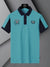 LV Summer Polo Shirt For Men-Zinc & Dark Navy-BE868