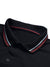 LV Summer Single Jersey Polo Shirt For Men-Black with Sky Panels-BE1770/BR13938