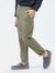 M&M Cotton Dress Pent For Boys-Olive-SP2620