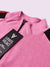 Louis Vicaci Fleece Zipper Tracksuit For Ladies-Pink Melange with Black Stripe-BE17326 Louis Vicaci