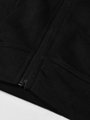 Louis Vicaci Fleece Zipper Tracksuit For Men Black-SP276/RT2125